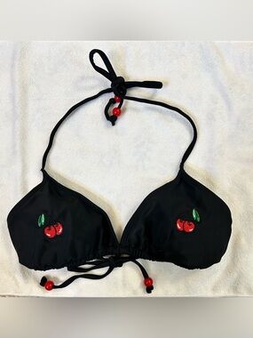 Skinny Dip cherry string bikini 2 piece